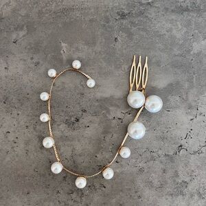 Hair pearl accessories